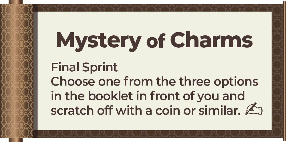 Mystery of Charms - Final Sprint