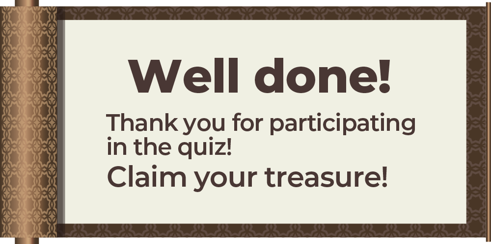 Well done! - Thank you for participating in the quiz!