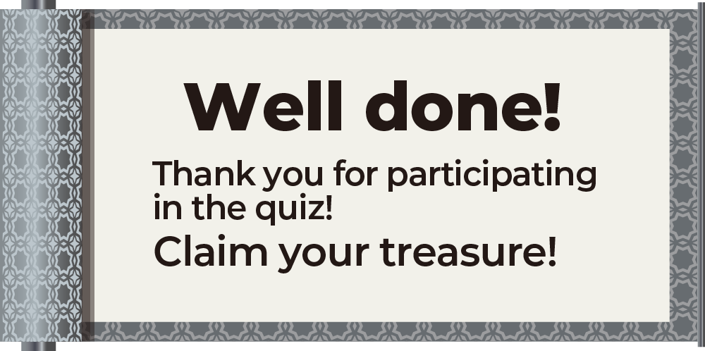 Well done! - Thank you for participating in the quiz!